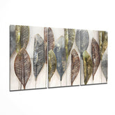 Leaves Glass Art.